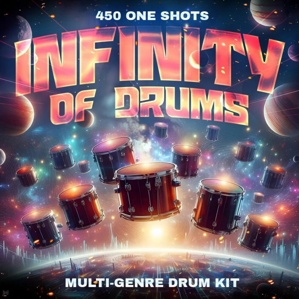 Infinity Of Drums Multi-Genre Drum Kit (450+ One Shots)