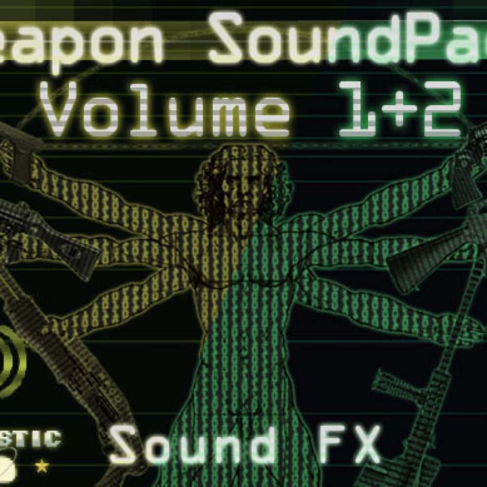 Weapon Sound Pack Volume 1 + 2