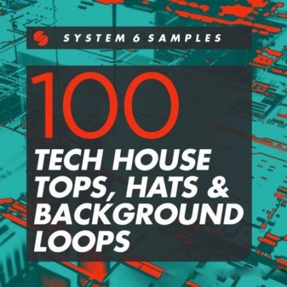 100 Tech House Tops, Hats And Background Loops