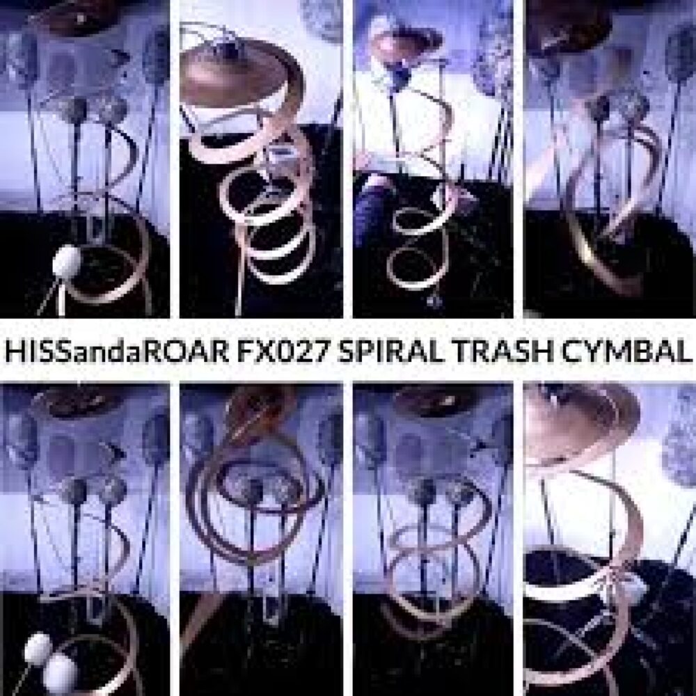 FX027 Spiral Trash Cymbal [Hiss and a Roar]