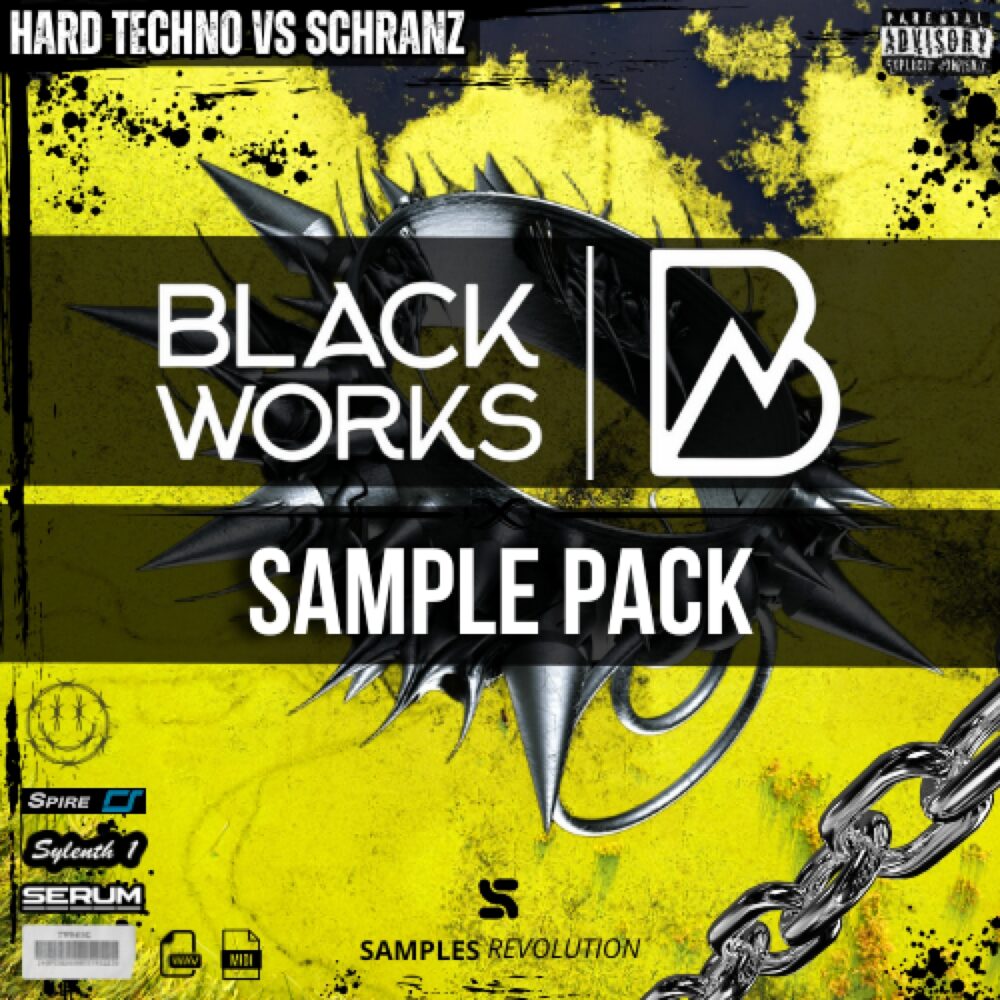 BLACKWORKS Hard Techno and Shranz Sample Pack