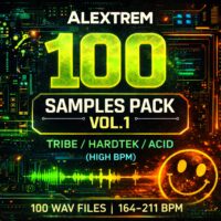 100 Samples Pack Vol 1 Tribe / Hardtek / Acid